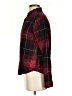 Express Plaid Red Long Sleeve Button-Down Shirt Size XS - photo 5