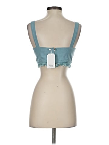 Blue Blush Sleeveless Top (view 2)