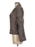 Connected Apparel 100% Acetate Tweed Gray Blazer Size 8 - photo 5