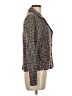 Connected Apparel 100% Acetate Tweed Gray Blazer Size 8 - photo 4