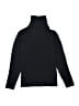 Lands' End 100% Cotton Black Turtleneck Sweater Size 14 - 16 - photo 2