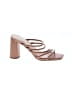 Nine West Pink Tan Sandals Size 7 1/2 - photo 1