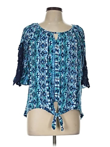 French Laundry 3/4 Sleeve Blouse (view 1)