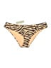 Re:named Animal Print Tan Swimsuit Bottoms Size XXL - photo 1