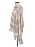 Millibon Plaid Tan Poncho Size S - photo 5