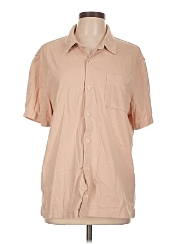 James Perse Short Sleeve Button-Down Shirt (view 1)