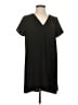 Zara TRF 100% Polyester Solid Black Casual Dress Size S - photo 1