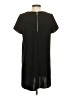 Zara TRF 100% Polyester Solid Black Casual Dress Size S - photo 2