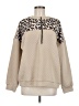 Assorted Brands Animal Print Tan Pullover Sweater Size M - photo 1