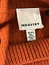 Industry Stripes Orange Turtleneck Sweater Size XL - photo 7