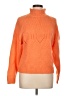 Cristina Orange Turtleneck Sweater Size L - photo 1
