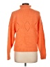 Cristina Orange Turtleneck Sweater Size L - photo 2