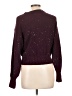 Old Navy Stars Burgundy Pullover Sweater Size L (petite) - photo 2