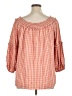 Max Edition Orange 3/4 Sleeve Blouse Size XL - photo 2