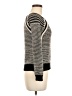 Splendid Stripes Gray Pullover Sweater One size - photo 4