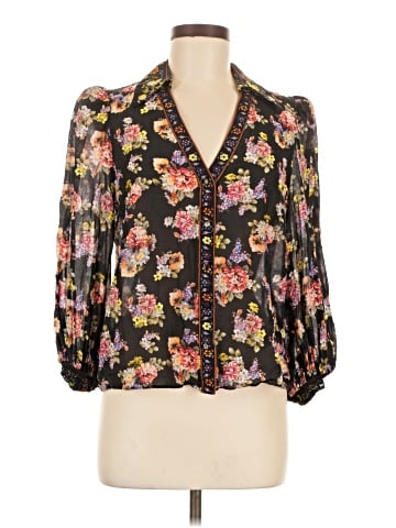 Alice + Olivia 3/4 Sleeve Blouse (view 1)
