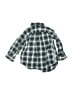 Chaps 100% Cotton Plaid Green Long Sleeve Button-Down Shirt 18-24 MO / 24 MO - photo 2