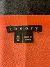 Theory 100% Cashmere Color Block Orange Cashmere Pullover Sweater Size M - photo 7