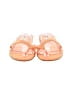 Manolo Blahnik 100% Leather Orange Sandals Size EU 37 - photo 2