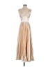 Unbranded Tan Cocktail Dress Size 4 - photo 1