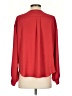 Ann Taylor 100% Polyester Red Long Sleeve Blouse Size S - photo 2