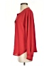 Ann Taylor 100% Polyester Red Long Sleeve Blouse Size S - photo 5