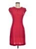 Aqua Solid Red Cocktail Dress Size M - photo 1