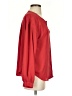 Ann Taylor 100% Polyester Red Long Sleeve Blouse Size S - photo 4