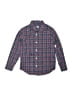 Janie and Jack 100% Cotton Plaid Blue Long Sleeve Button-Down Shirt Size 6 - photo 1