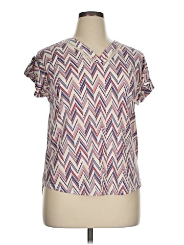 Fifty Street Short Sleeve Blouse (view 1)
