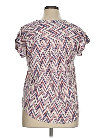 Fifty Street Short Sleeve Blouse (view 2)