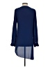 BCBGMAXAZRIA 100% Polyester Blue Long Sleeve Blouse Size XS - photo 2