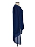 BCBGMAXAZRIA 100% Polyester Blue Long Sleeve Blouse Size XS - photo 4