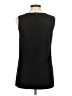 Saks Fifth Avenue Silver Sleeveless Blouse Size M - photo 2
