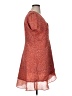 Madewell 100% Polyester Paisley Orange Pink Casual Dress Size 16 - photo 4
