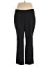Rafaella Stripes Black Dress Pants Size 16w - photo 1
