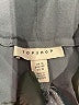 Topshop 100% Polyester Solid Blue Casual Pants Size 10 - photo 7