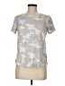 Jaclyn Intimates Camo Gray Silver Active T-Shirt Size M - photo 1