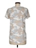 Jaclyn Intimates Camo Gray Silver Active T-Shirt Size M - photo 2
