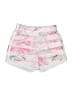 Zelos 100% Polyester Graphic Pink Athletic Shorts Size L - photo 1