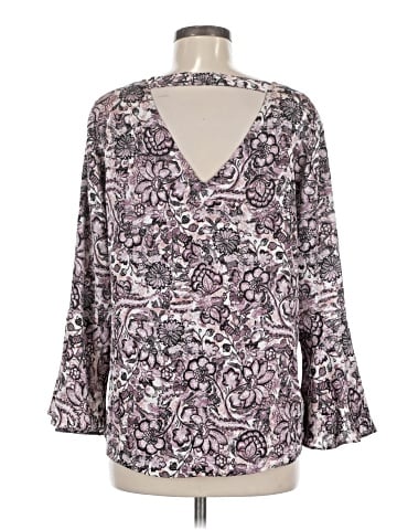 Roz & Ali Long Sleeve Blouse (view 2)