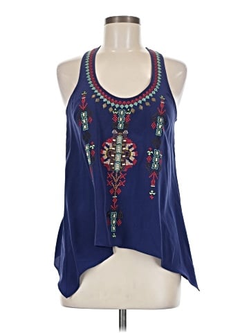 Parker Sleeveless Silk Top (view 1)