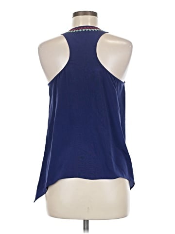 Parker Sleeveless Silk Top (view 2)
