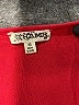 Tramp 100% Rayon Red 3/4 Sleeve Blouse Size M - photo 7