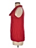 Diktons Barcelona Red Sleeveless Blouse Size 6 - photo 5