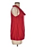 Diktons Barcelona Red Sleeveless Blouse Size 6 - photo 4