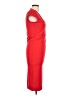 Boohoo Solid Red Cocktail Dress Size 10 - photo 4
