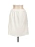 Sabo Solid White Casual Skirt Size L - photo 1