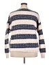 Maurices 100% Polyester Stripes Ivory Pullover Sweater Size XXL - photo 2