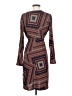 Veronica M. Print Brown Casual Dress Size S - photo 2